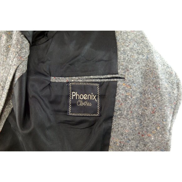 1970s men's tweed suit with elbow patches three piece suit with sweater vest - Picture 10 of 10